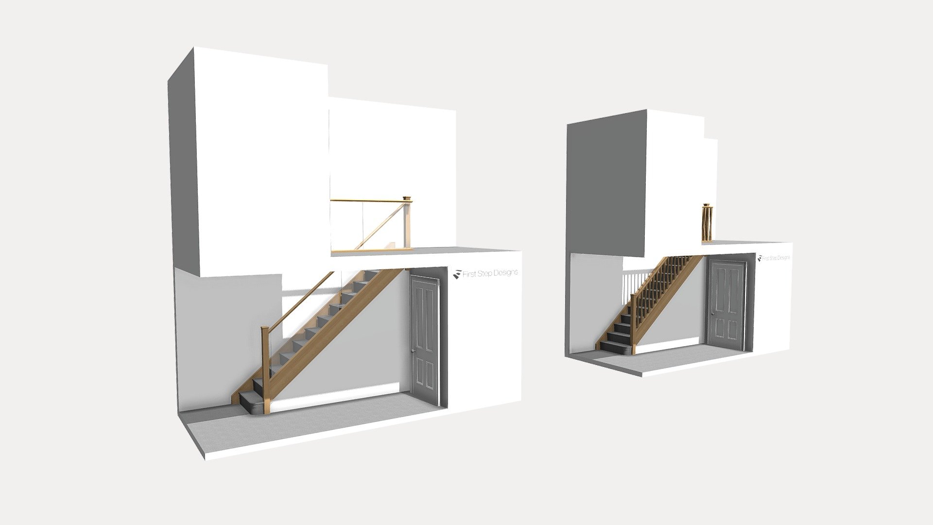 Sue Lewis Staircase Renovation Options