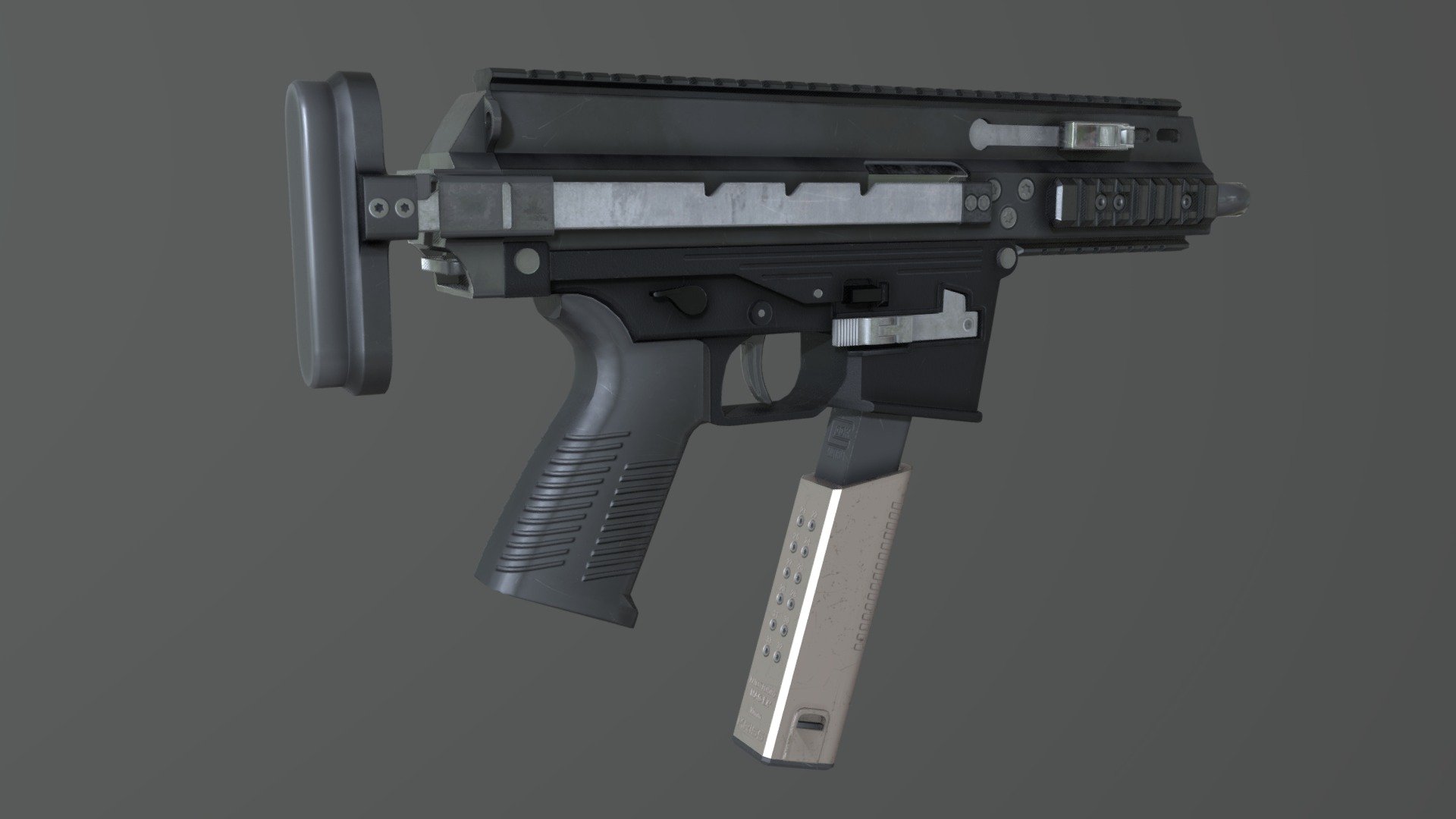 APC10 Semi-Auto Pistol Rigged - Download Free 3D model by FinOrW (@Fin ...