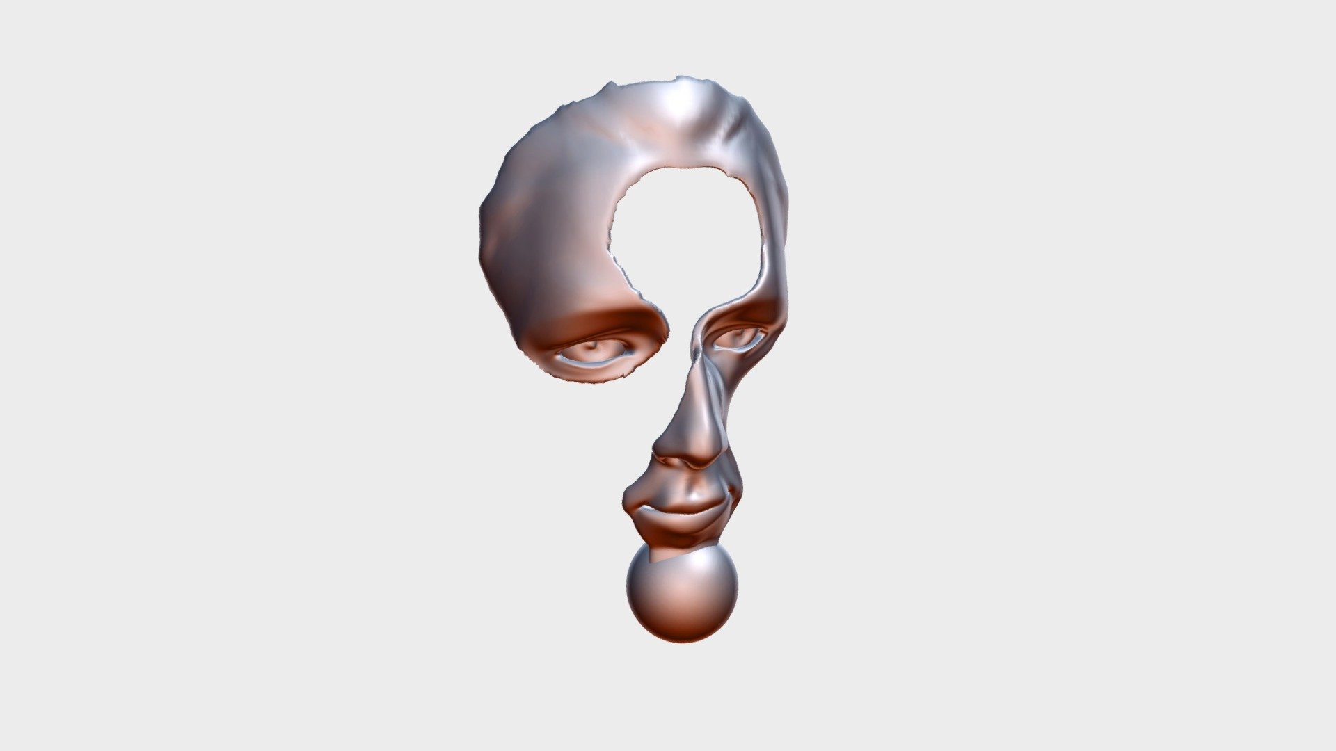 mASK QUESTION MARK - 3D model by rex_sagun25 [2a02236] - Sketchfab