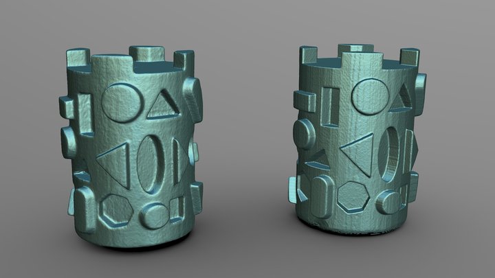 Medit T 710 vs D3D-s 3D Model