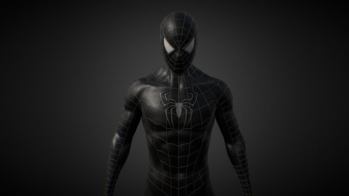 Spider-Man Sam Raimi Symbiote Suit 3D Model