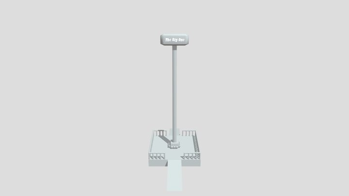 Drop Tower 3D Model