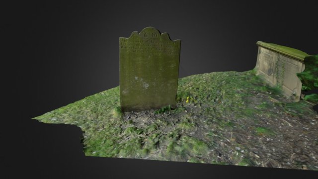 St Cuthbert headstone 3D Model