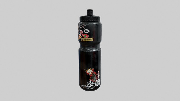 Water Bottle 3D Model