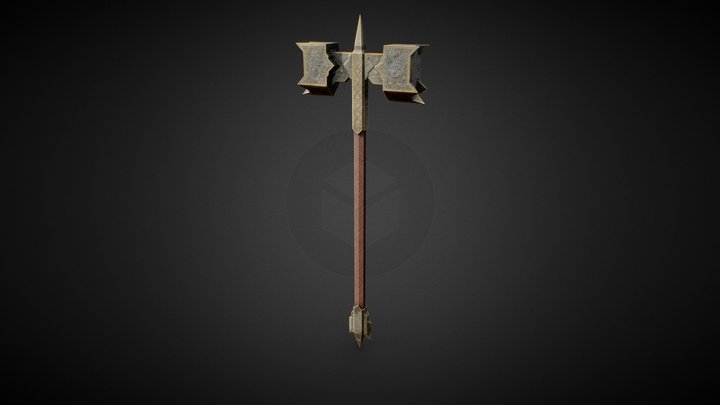 Dwarf hammer 3D Model