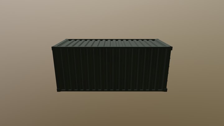 Containere Maritime Second-Hand 3D Model