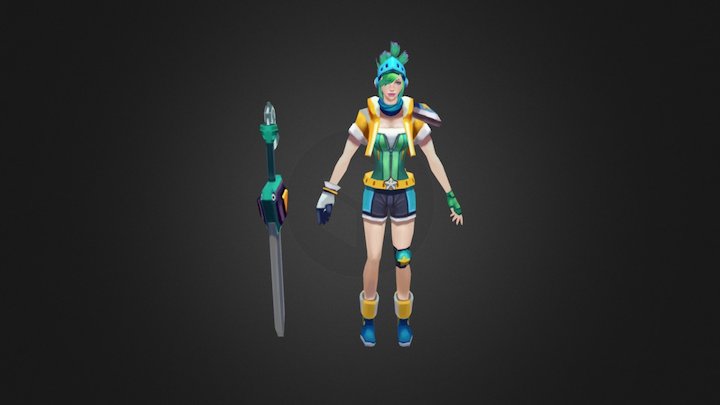 Arcade Riven 3D Model