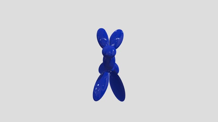 balloon dog 3D Model