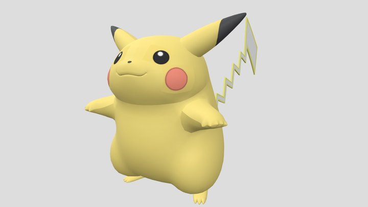 Gigantamax Pikachu 3D Model