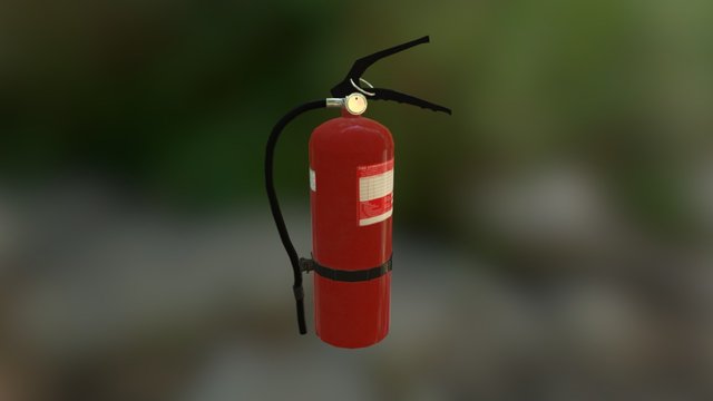 Extinguisher 3D Model