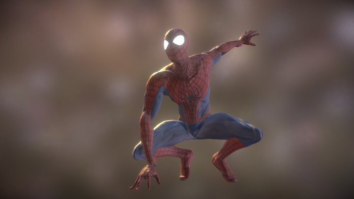 Spiderman (FullyRigged) 3D Model