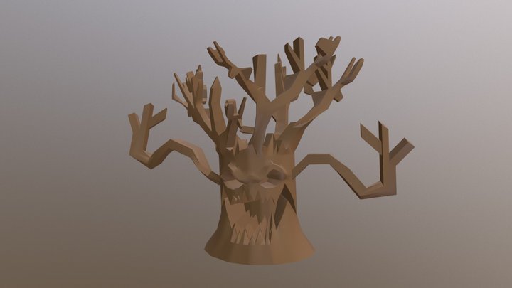 Zombe Tree 3D Model