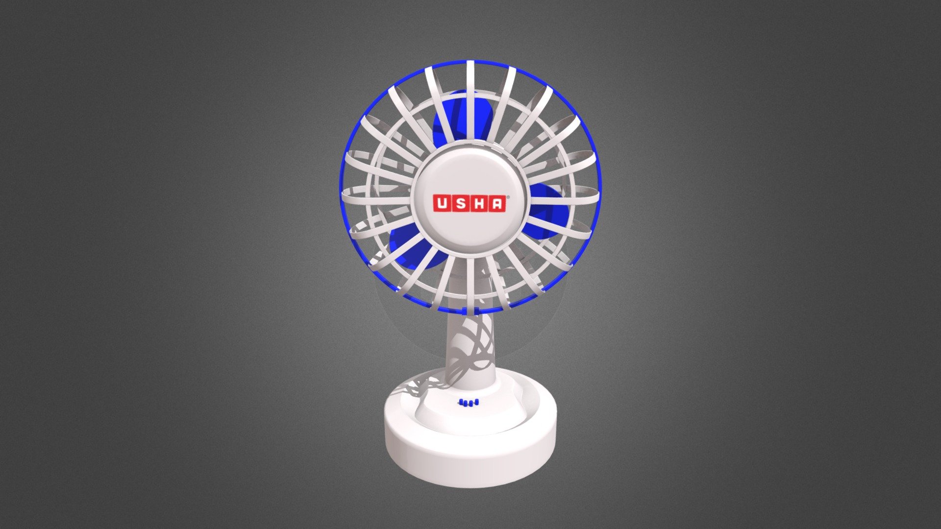 table fan Model 3D model by saikumar (saikumar12345) [2a0d0a4