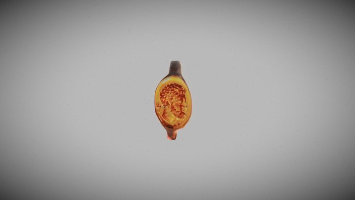 10_ Anello digitale aureo 3D Model