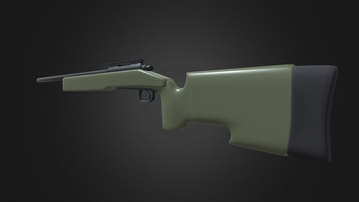 Sniper M40A3 3D Model