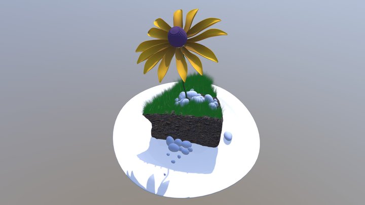 Piece of earth 3D Model