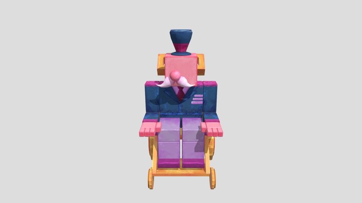 Mr. Clockwork Rig 3D Model