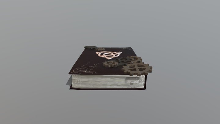 Book 3D Model