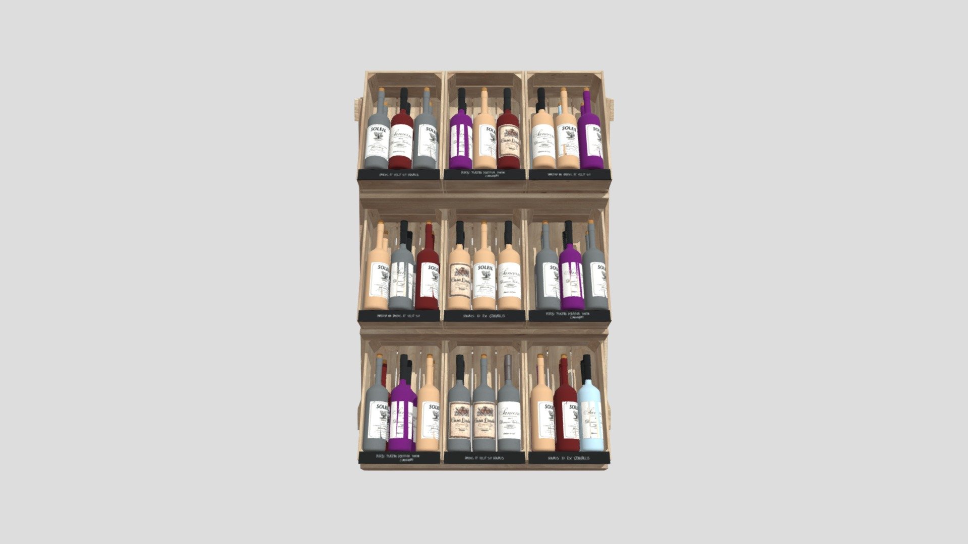 store fixtures 24 AM259 Archmodel - Buy Royalty Free 3D model by ...