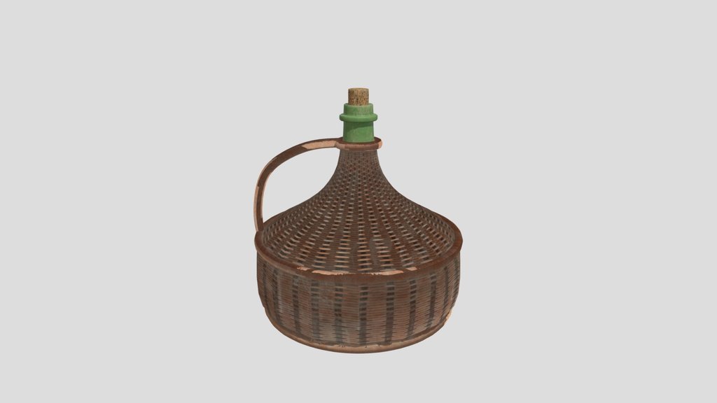 Medieval Market Bottles Wicker