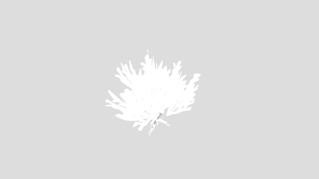 Dry Bush Low Poly