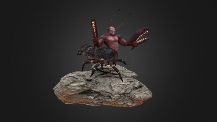 Lobster Boy 3D Model