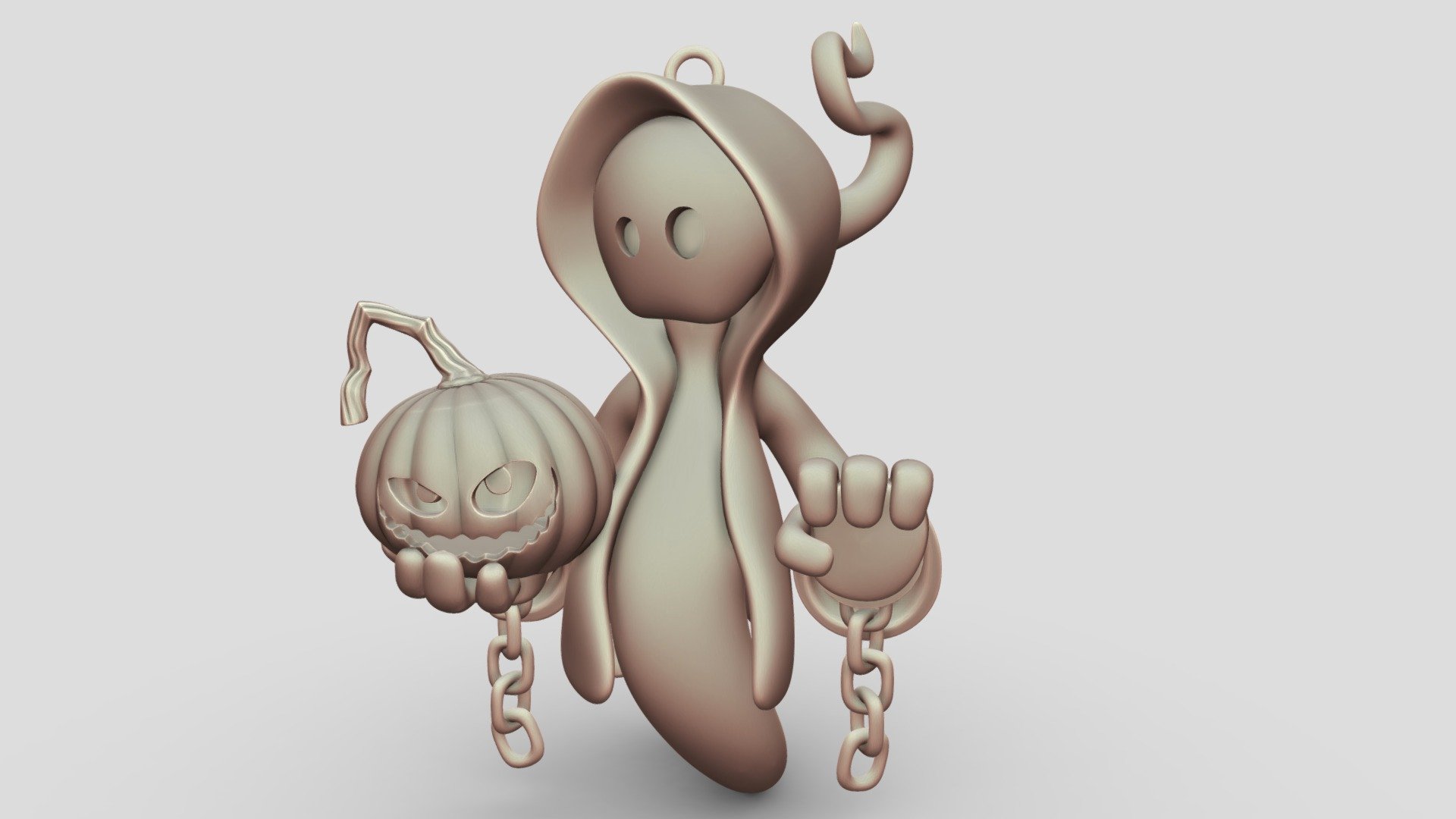 Ghost keychain - Buy Royalty Free 3D model by Yogi sandhi ...