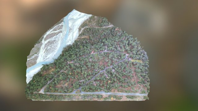 Robson River Campground 3D Model