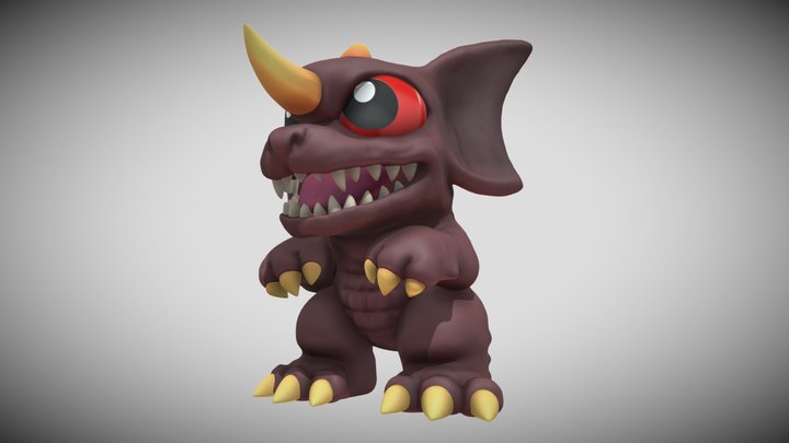 Lil' Baragon 3D Model