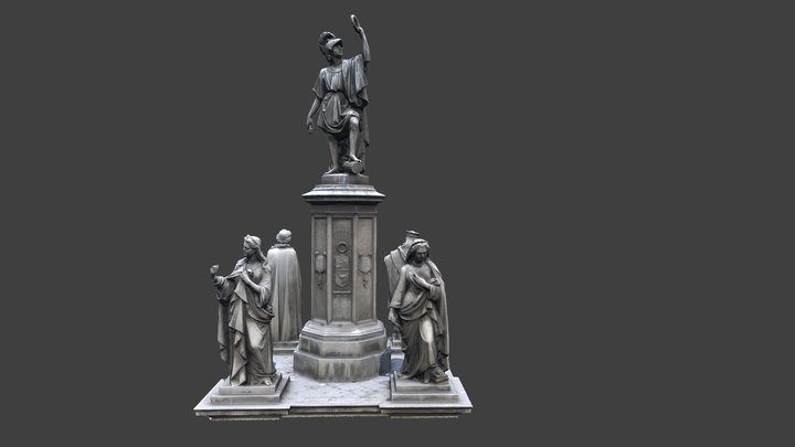Ramon Castilla 3D Model