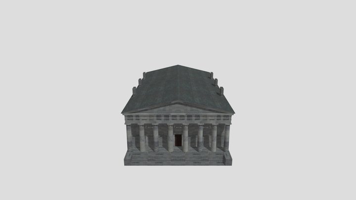 The Second Bank of the United States 3D Model