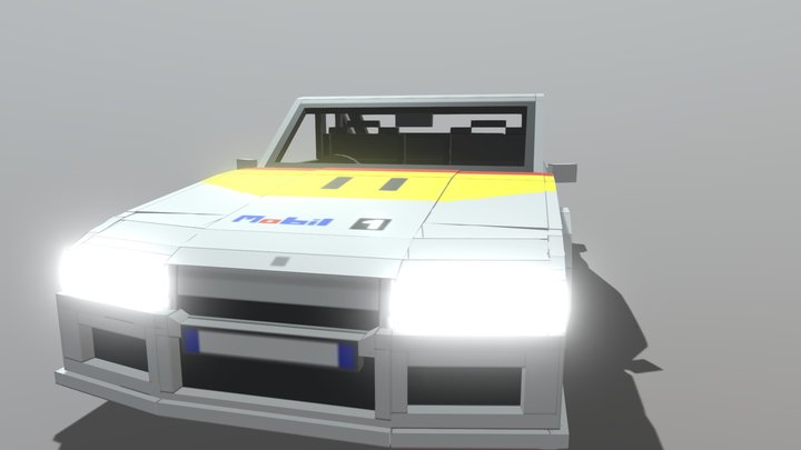 Vauxhall/Lotus Carlton - Mobil 1 LV (Ashminggu) 3D Model