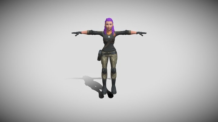 Twist Dance Avatar 3D Model