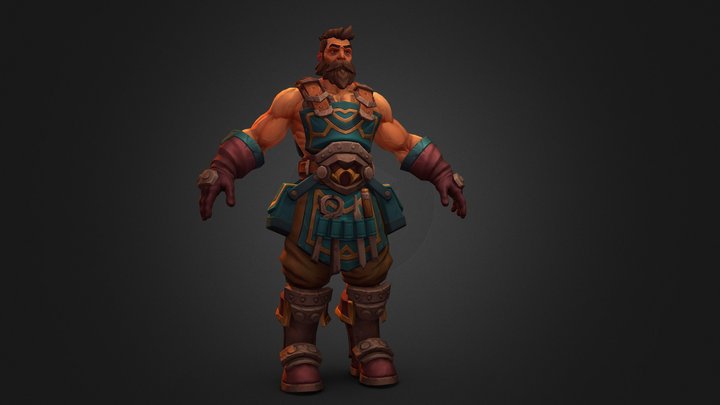 Blacksmith 3D Model