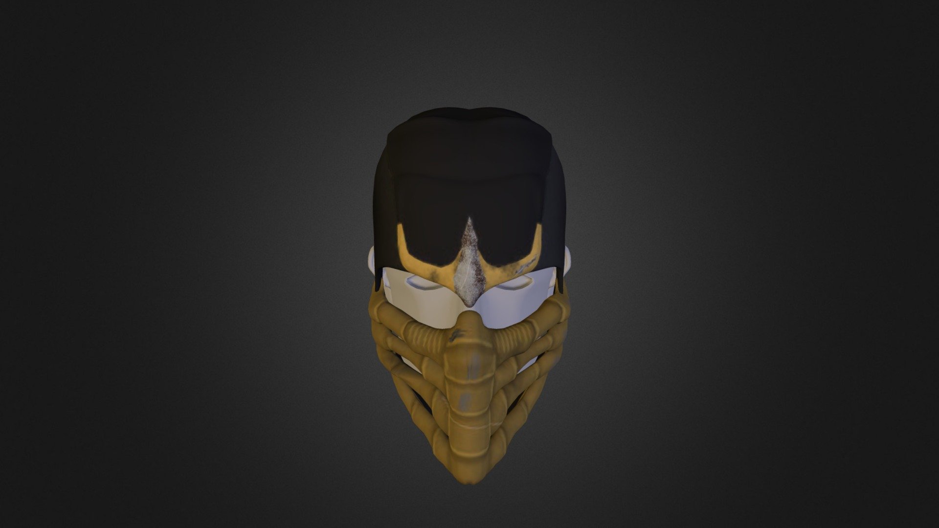Scorpion Mortal Combat Mask
