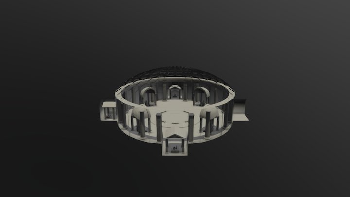 Pantheon 3D Model