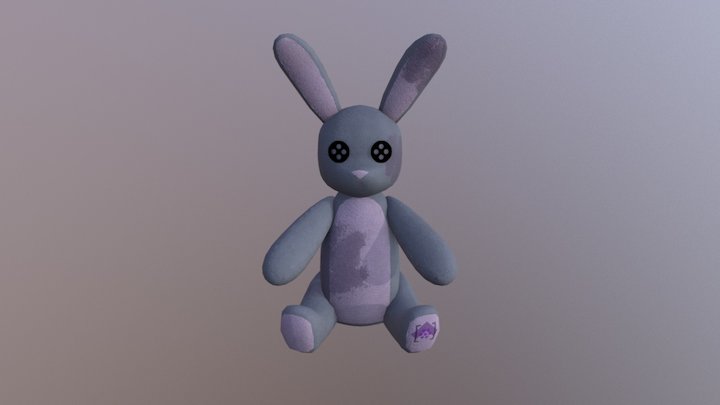 Toy Rabbit 3D Model