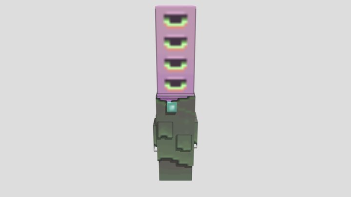 Minecraft Legends Foresight 3D Model