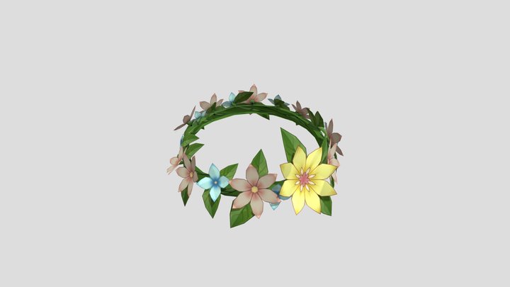 [Genshin Impact] Aranara Flower Crown – Modello 3D gratuito STL