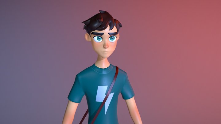 Levi - 3D Stylized Character 3D Model