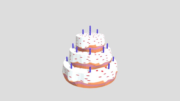 Daily Model #5: Free Draw (Birthday Cake)