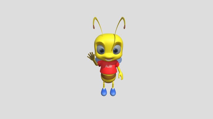 Alfa_lebah_ Anim_ Ver Ac003 3D Model