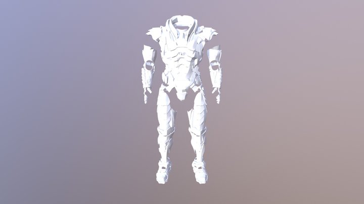 General Zod - Armor 3D Model