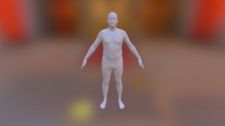 Lovely David Bouckley  3D Model