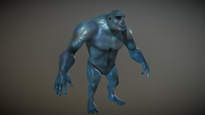 Gazing Beast 3D Model