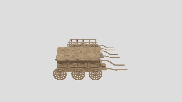 modular carriage 3D Model