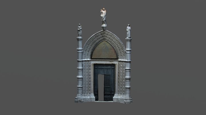 BAKED ITALY - Venezia portone 3D Model
