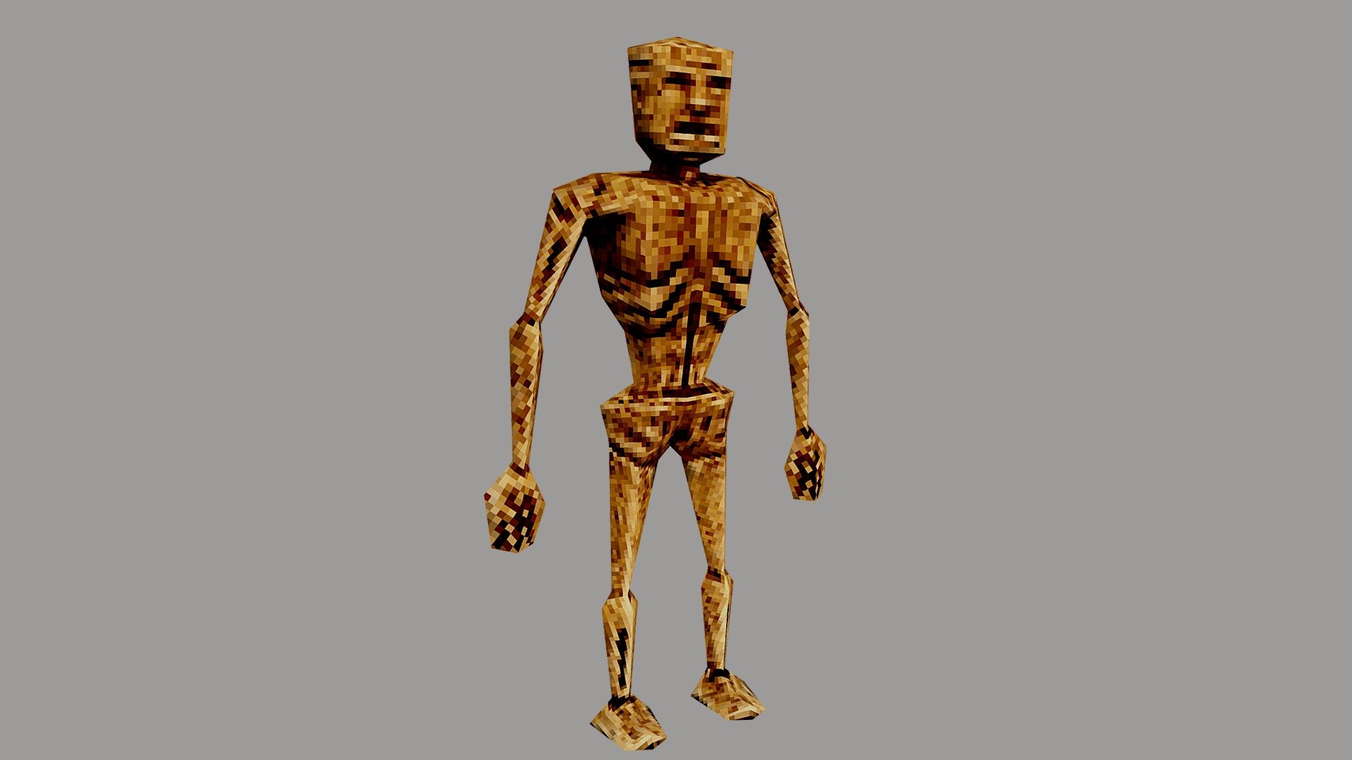 Lowpoly zombie