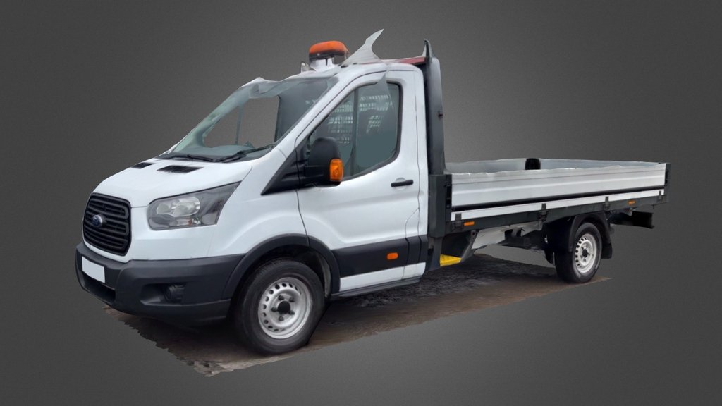 3D Scanned Ford Transit Dropside (2014) [Free]