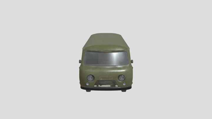 Bukhanka 3D Model